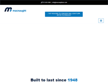 Tablet Screenshot of macnaughtusa.com